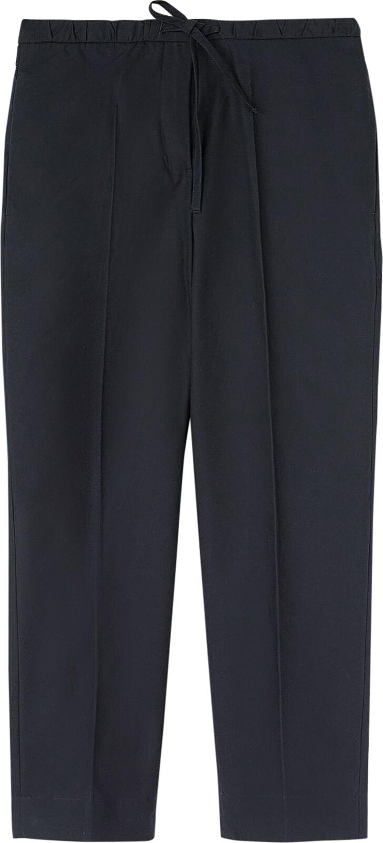 Jil Sander Basic Straight Pants Navy