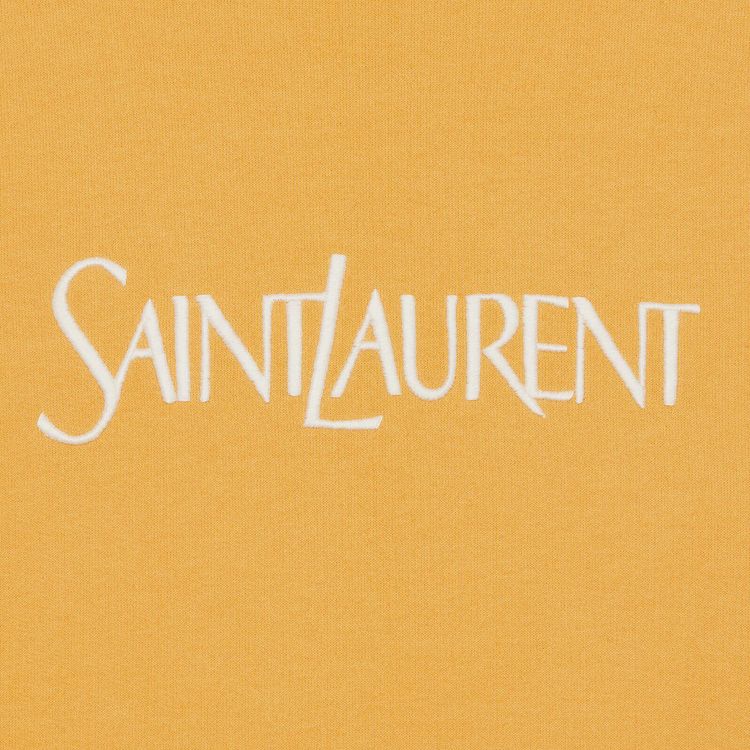 Saint Laurent Basic Sweater YellowNatural