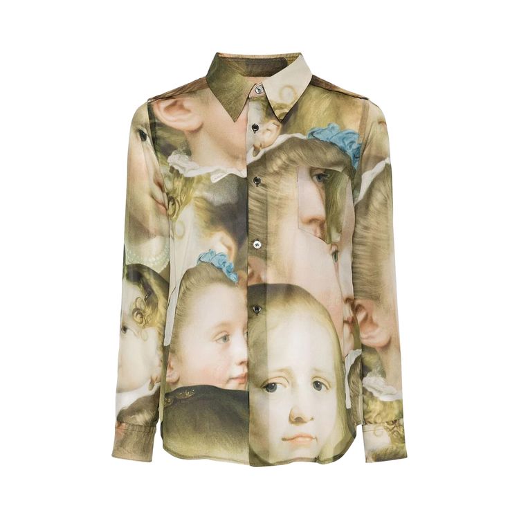 Comme des Garcons Printed Shirt Multicolor