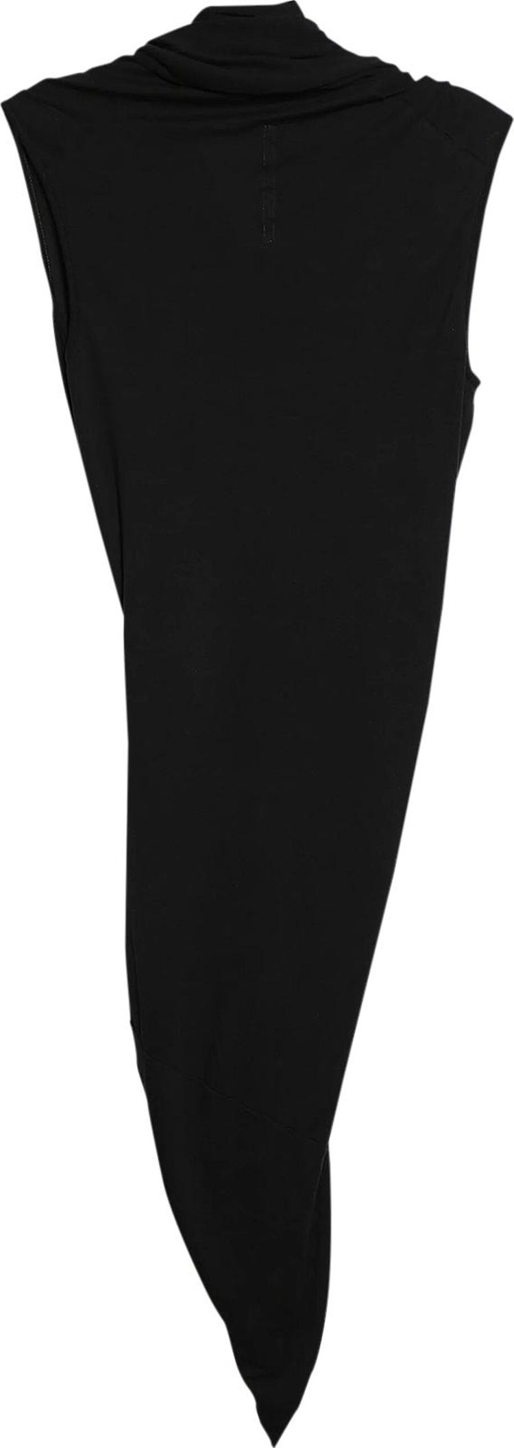 Rick Owens Lilies Magnetic Sleeveless Top Black