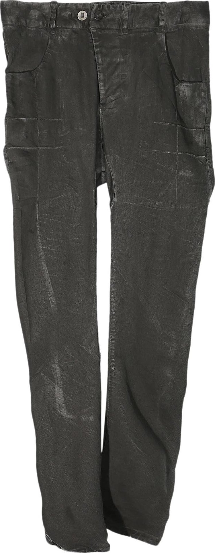 Boris Bidjan Saberi Tight Fit Pants Dark Grey