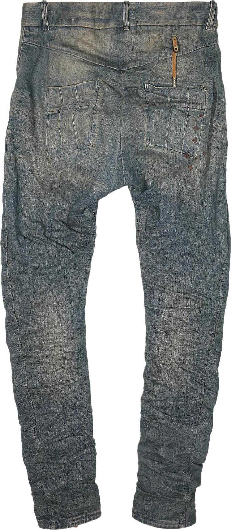 Boris Bidjan Saberi Tight Fit Pants Light Denim