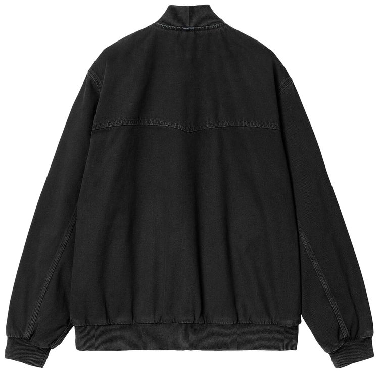 Carhartt WIP OG Santa Fe Bomber Black Stone Dyed