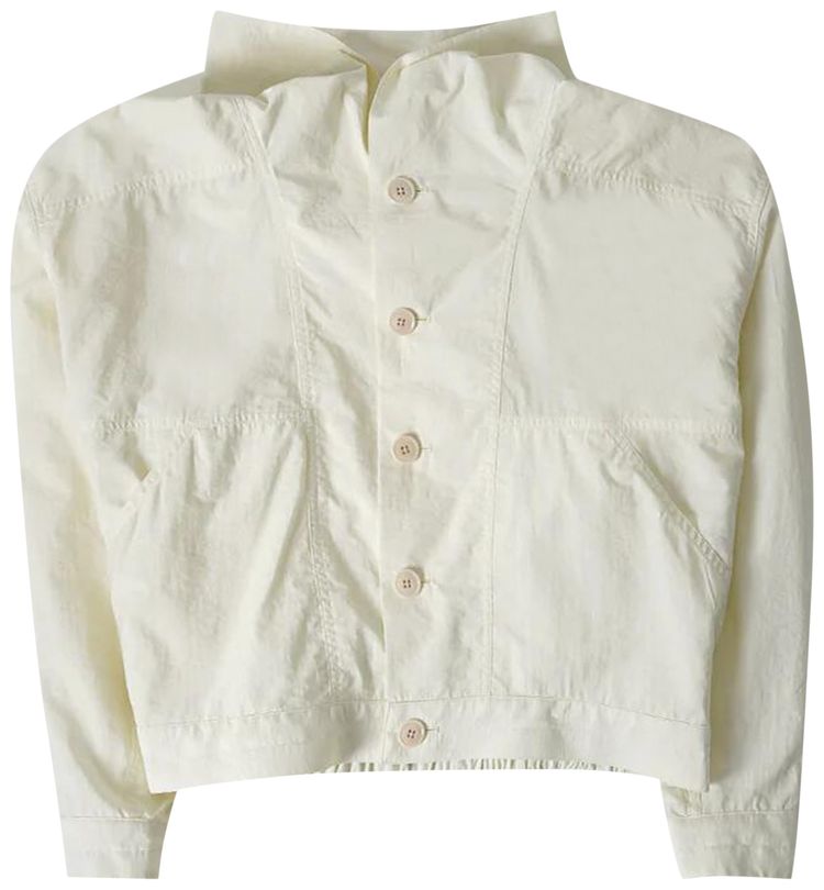 Lemaire Light Hooded Blouson Lemon Glaze