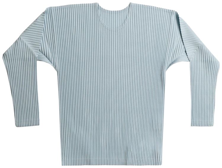 Homme Plisse Issey Miyake Color Pleats Top Light Blue