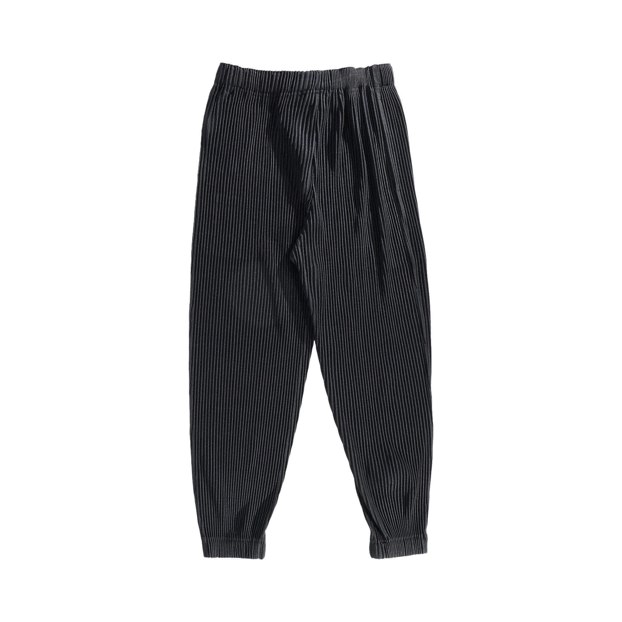 Homme Plisse バルーンパンツ(9分丈、サイズ3、ブラック) Buy Homme Plissé Issey Miyake MC June Pants 'Black' - HP46JF129 15