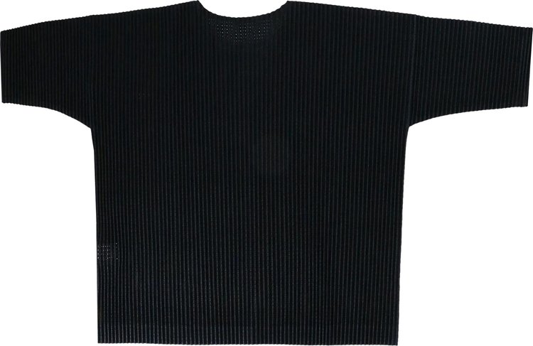 Homme Plisse Issey Miyake Light Mesh Top Black