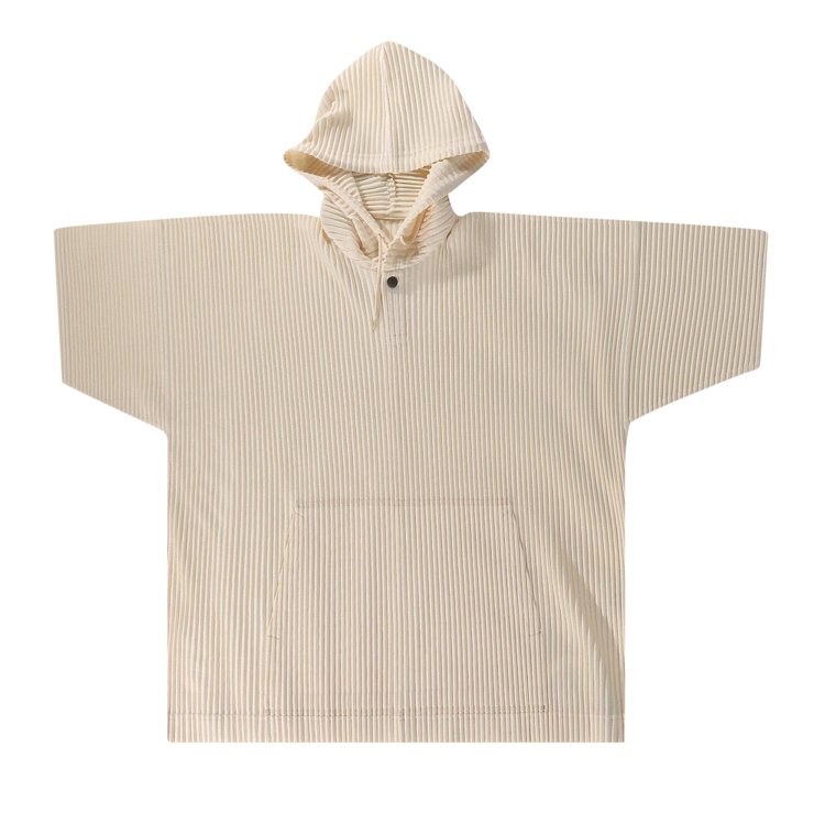 Homme Plisse Issey Miyake MC June Top Vanilla White