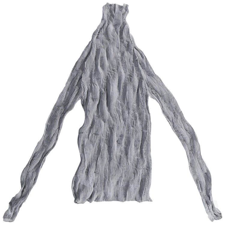 Issey Miyake Chiffon Twist June Shirt Grey