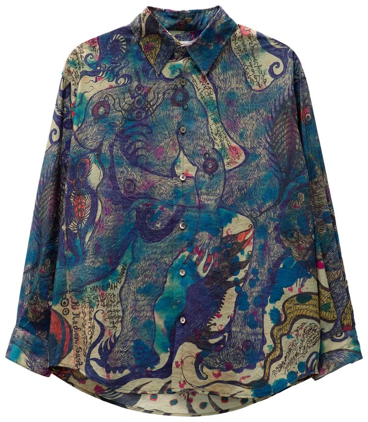 Lemaire Angkasapura Shirt Multicolor