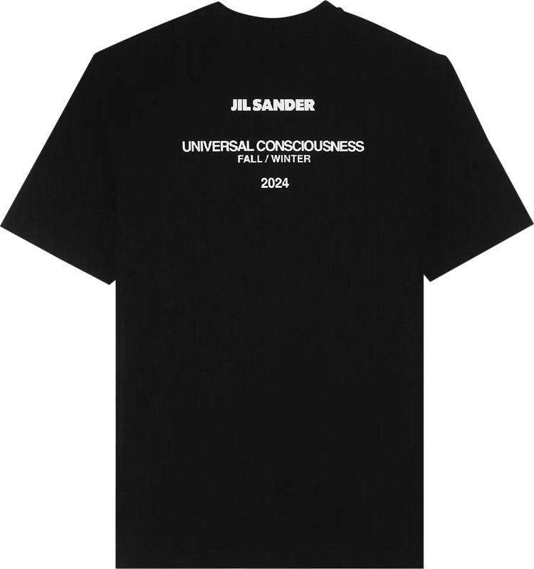 Jil Sander Short Sleeve T Shirt Black