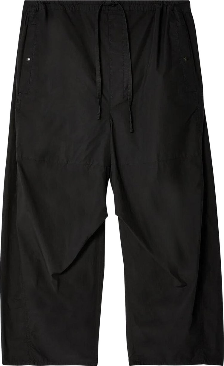 Lemaire Parachute Pants Black