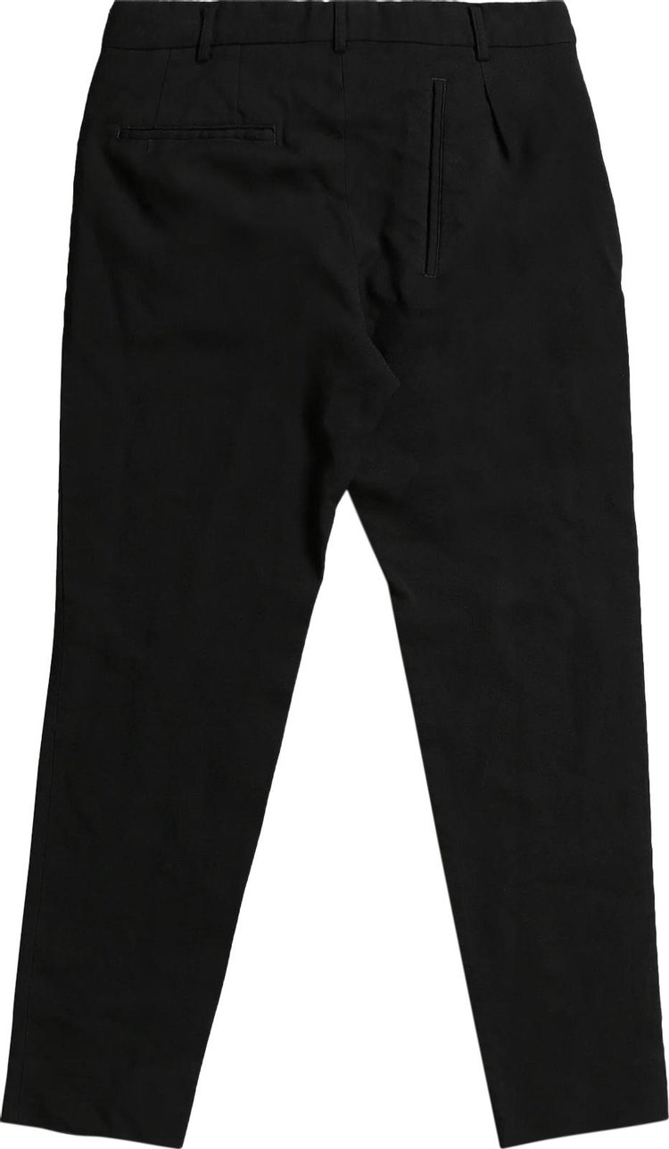 Comme des Garcons Homme Plus Straight Leg Pants Black