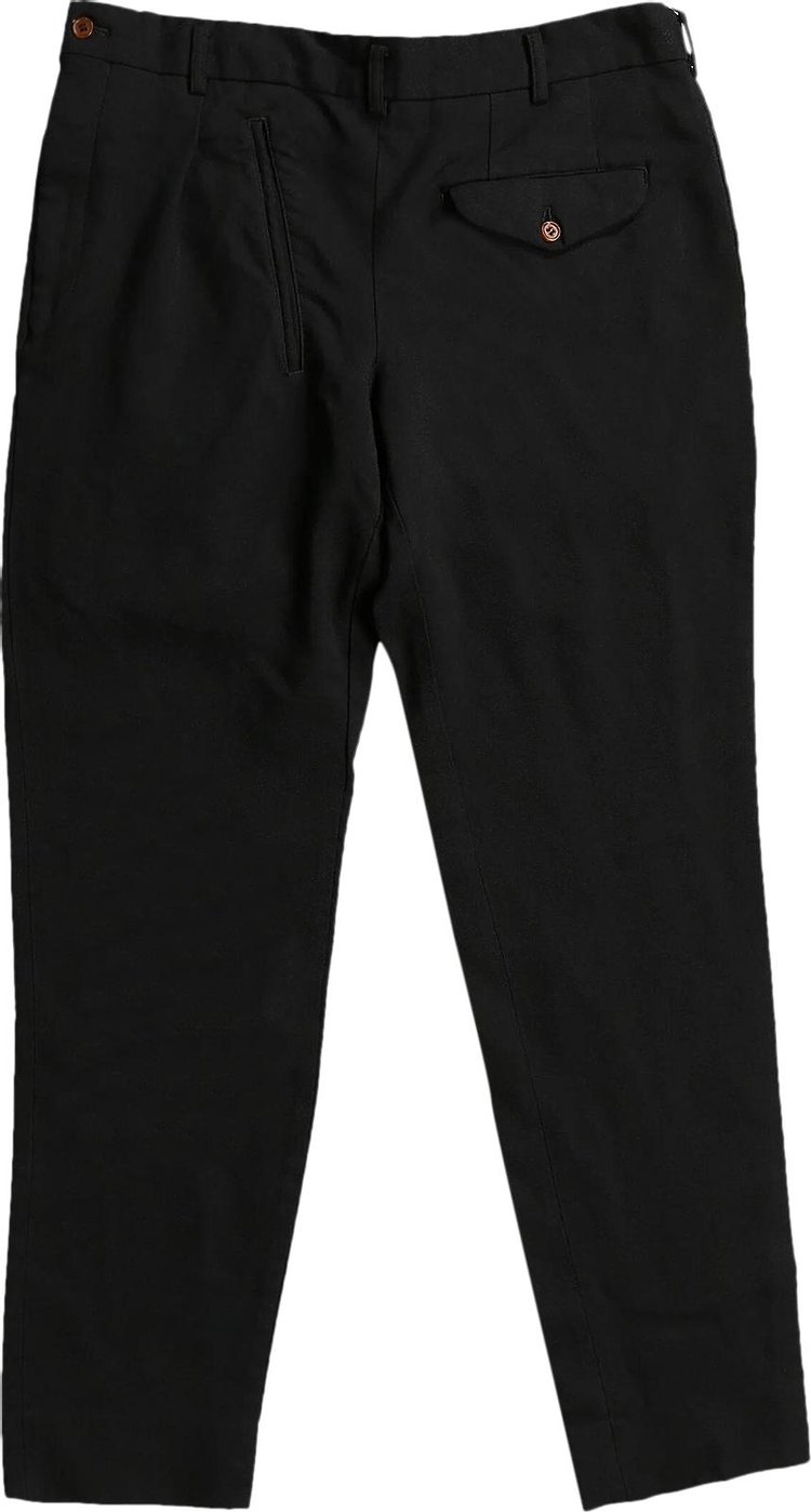 Comme des Garcons Homme Plus Straight Leg Pants Black