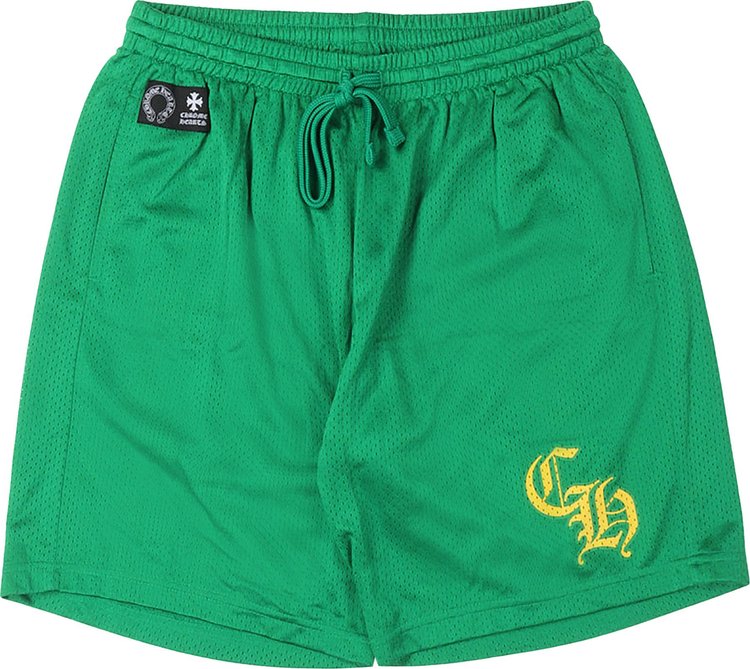 Chrome Hearts Mesh Shorts Green