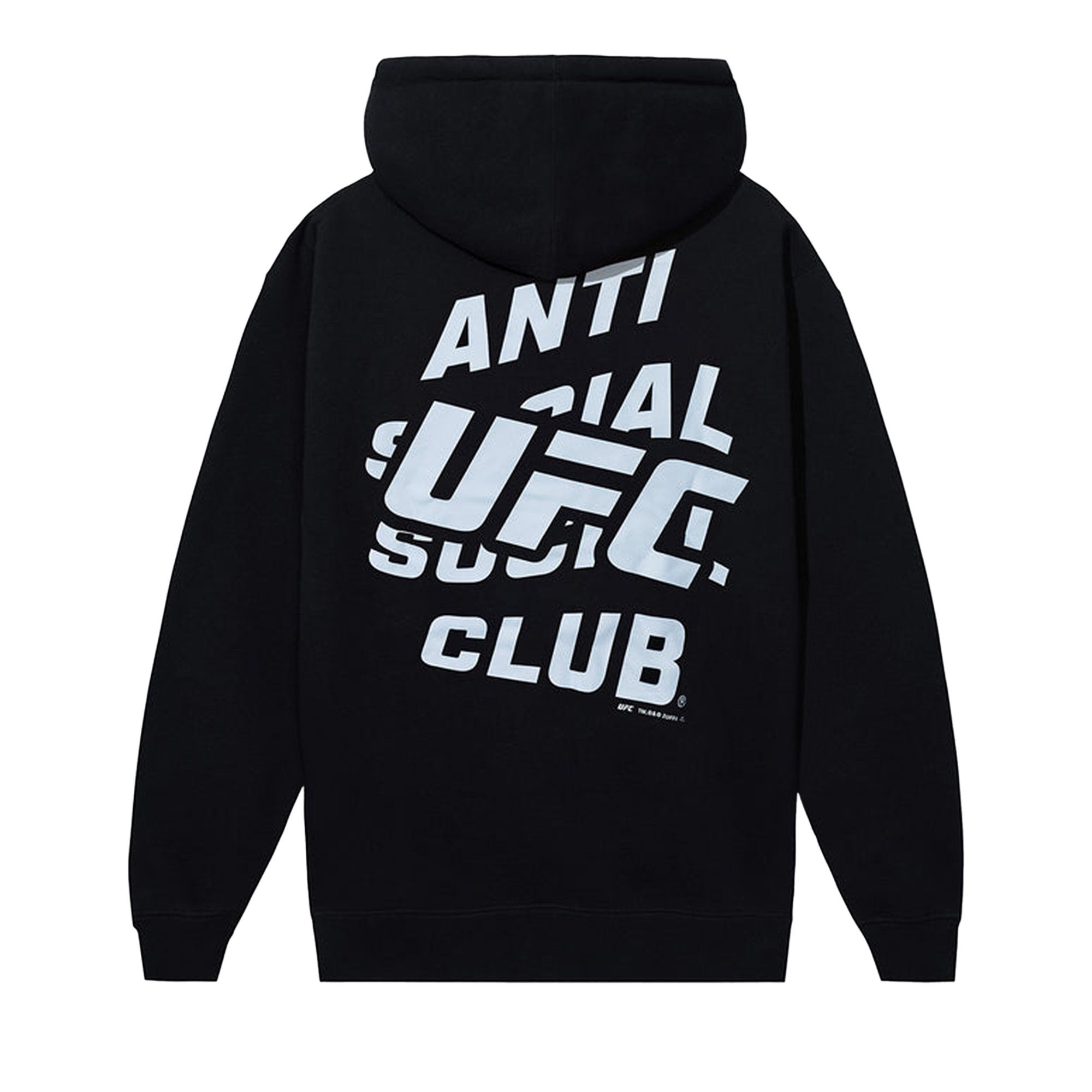 Buy Anti Social Social Club x UFC Bruce Buffer Hoodie 'Black' - 0657  1FW240106UBBH BLAC | GOAT