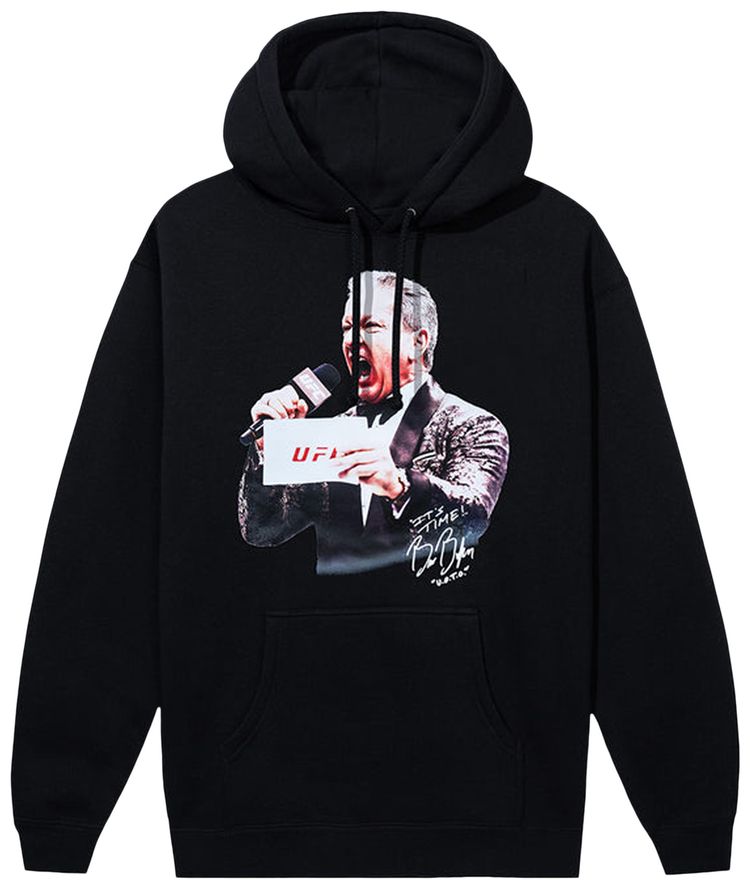 Buy Anti Social Social Club x UFC Bruce Buffer Hoodie 
