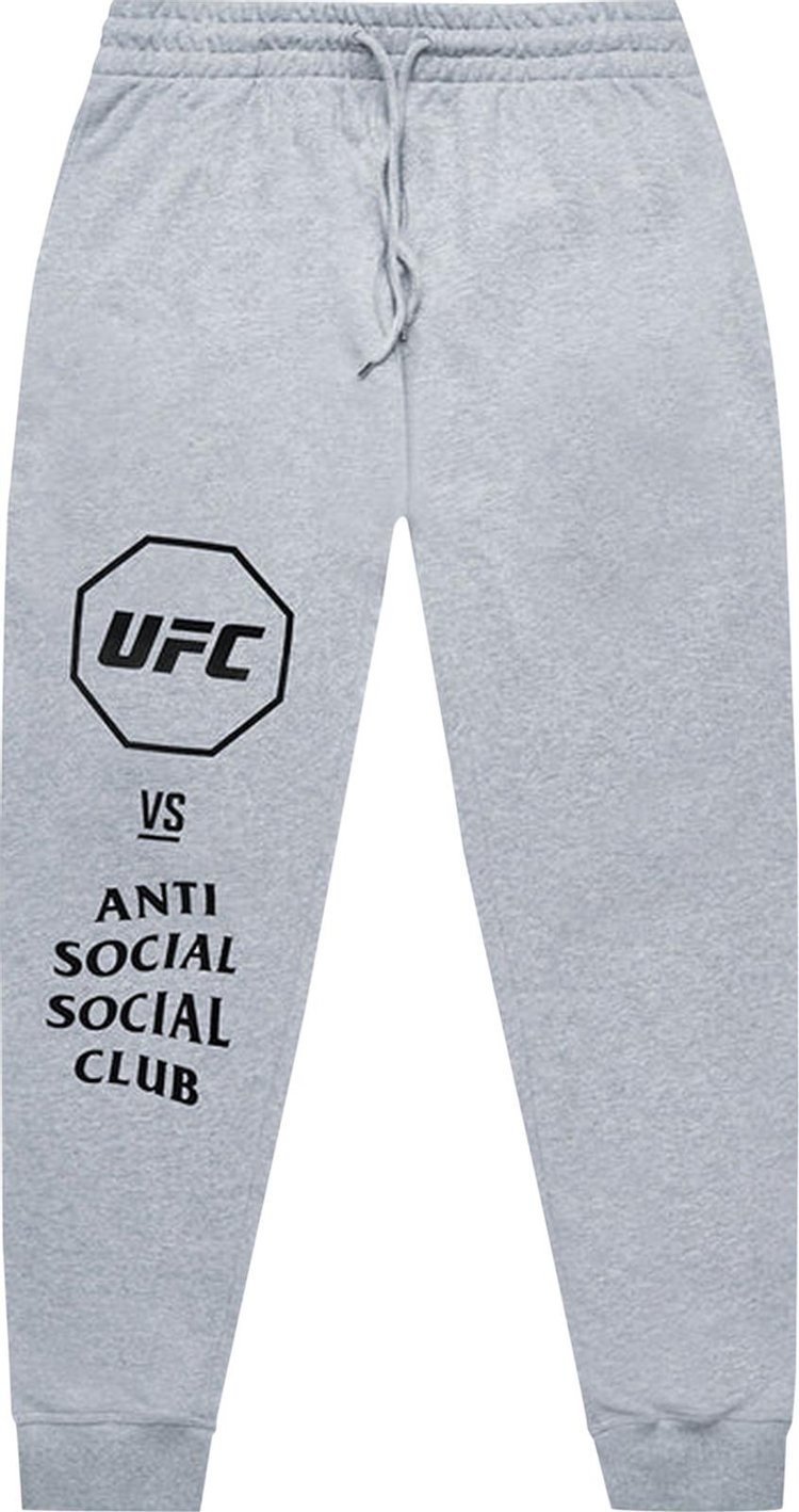 Anti Social Social Club x UFC Versus Pants Athletic Heather