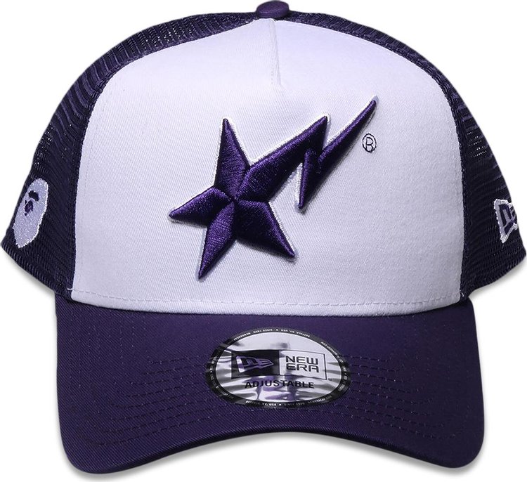 BAPE x New Era 9Forty Sta Cap Purple