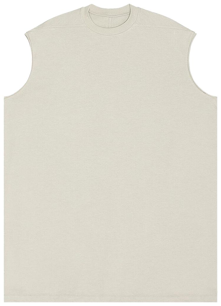 Rick Owens Sleeveless T Shirt Pearl