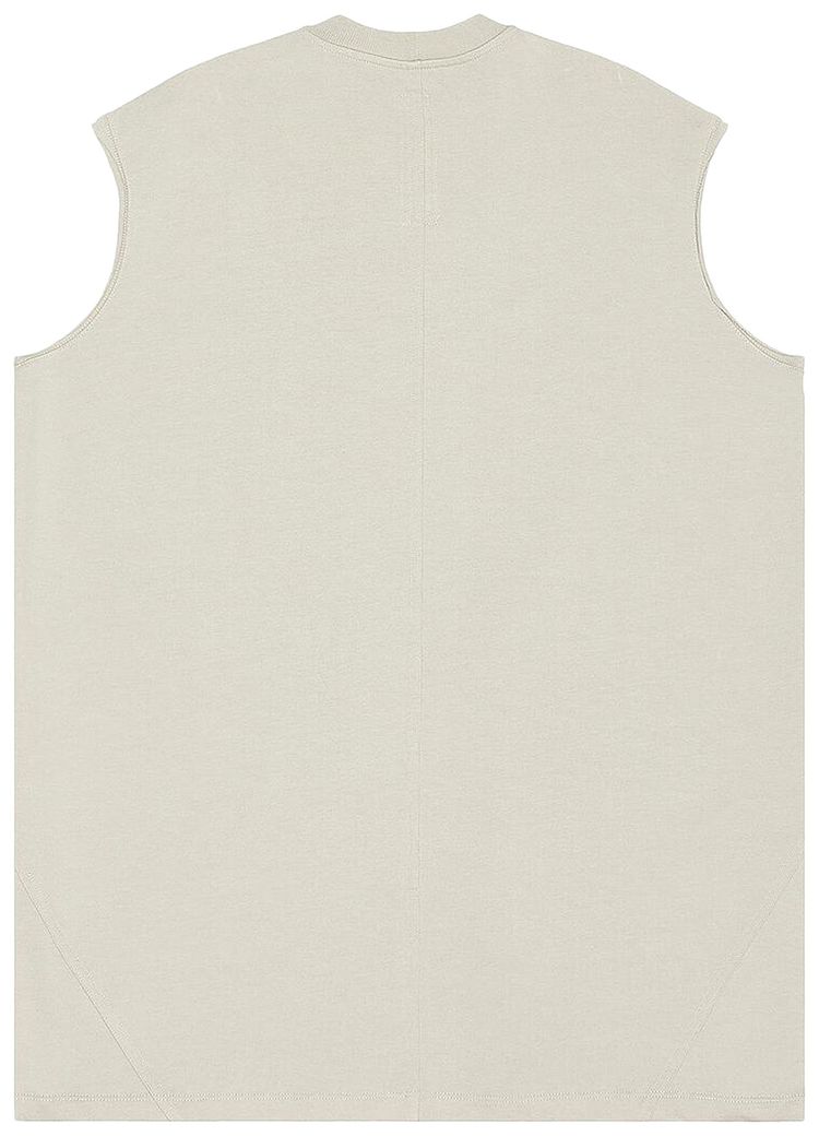 Rick Owens Sleeveless T Shirt Pearl