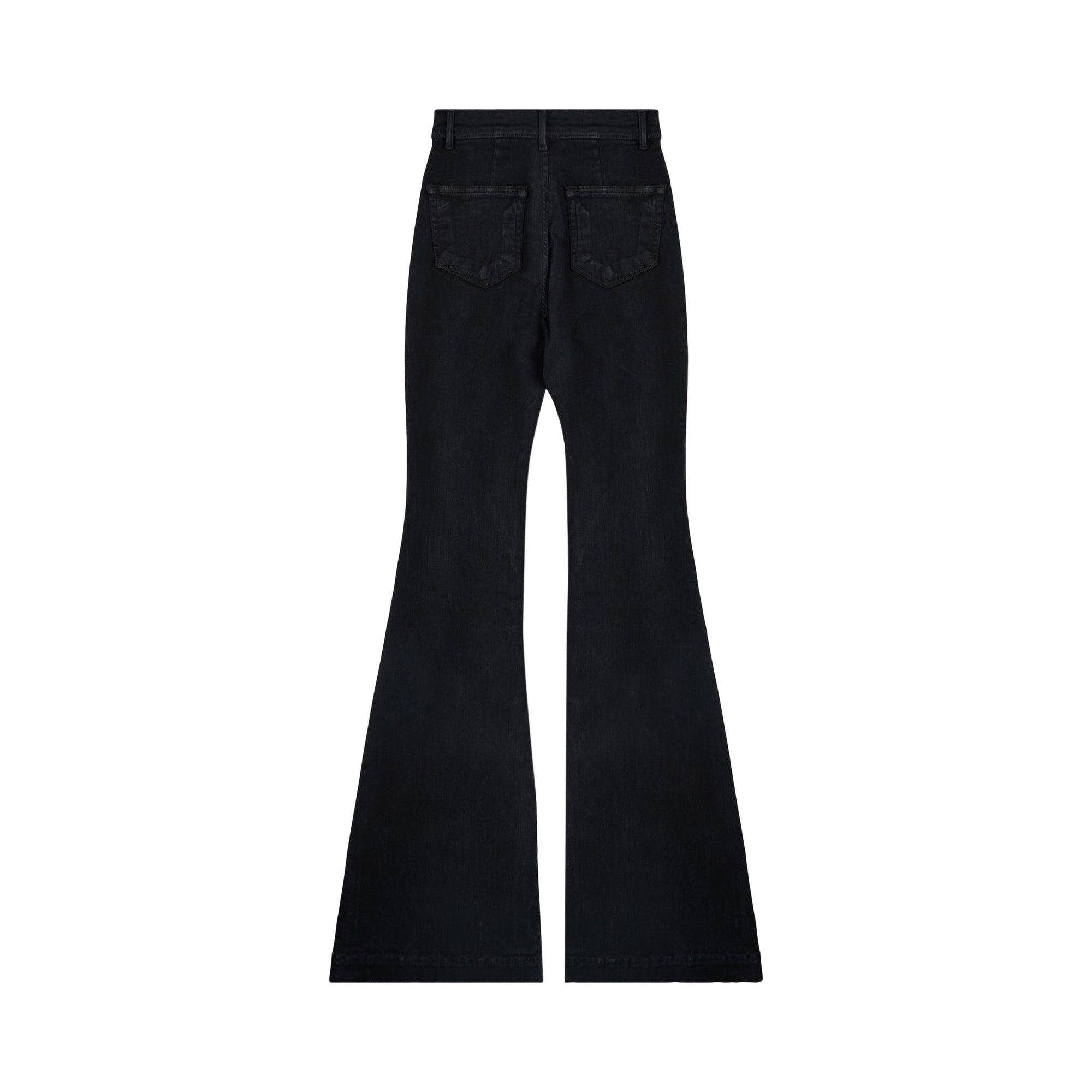 デニム・ジーパン RICK OWENS Women Denim Pants RP01E7329 SCT09 Black Black Double cargo jeans Rick Owens DRKSHDW - women - RICK