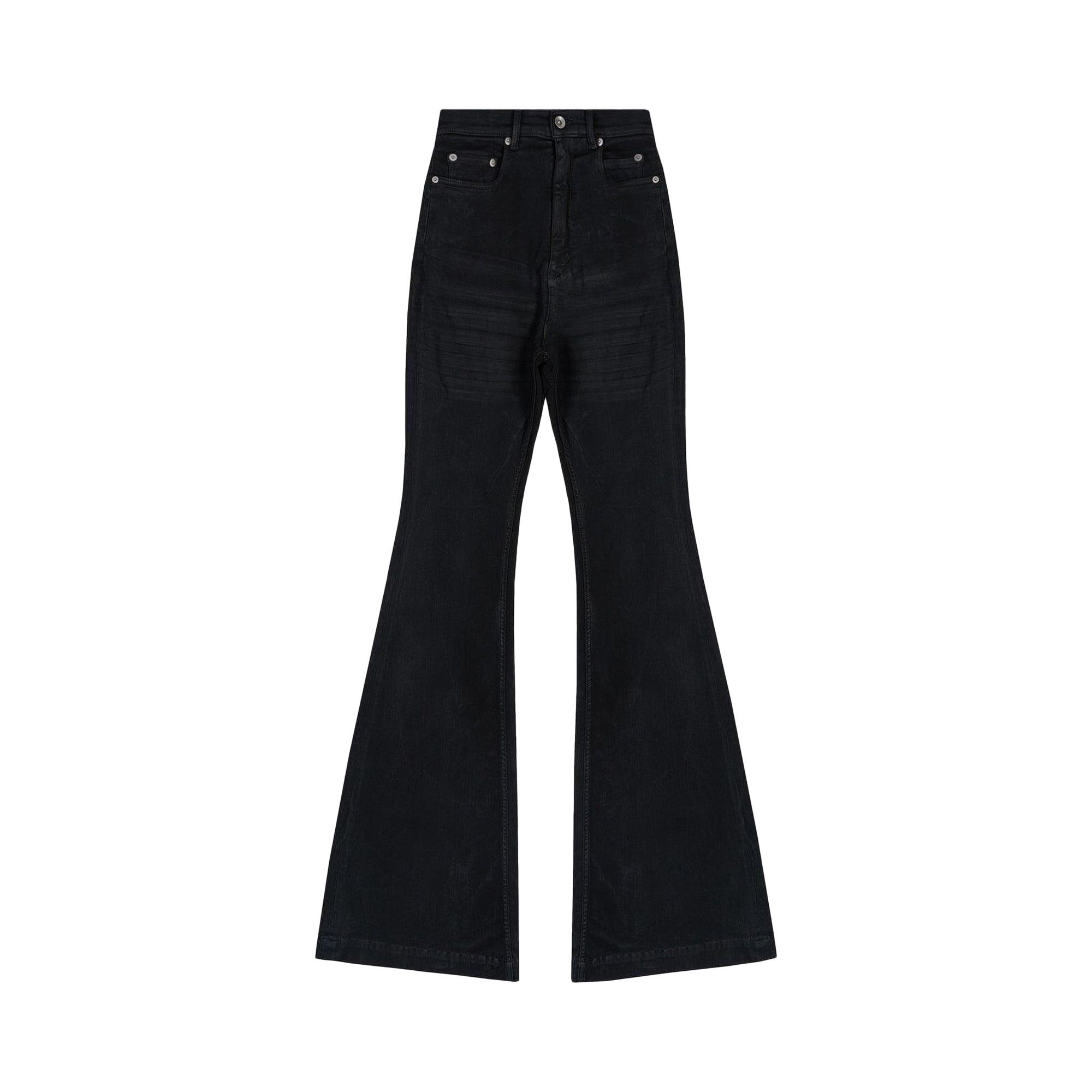 パンツ rick owens porterville bolan bootcut SBB Blue Porterville Bolan Bootcut Jeans by Rick Owens DRKSHDW