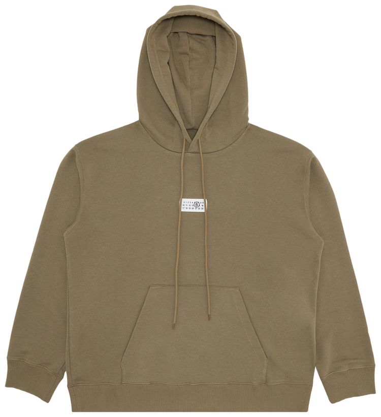MM6 Maison Margiela Unbrushed Jersey Sweatshirt Bus Green