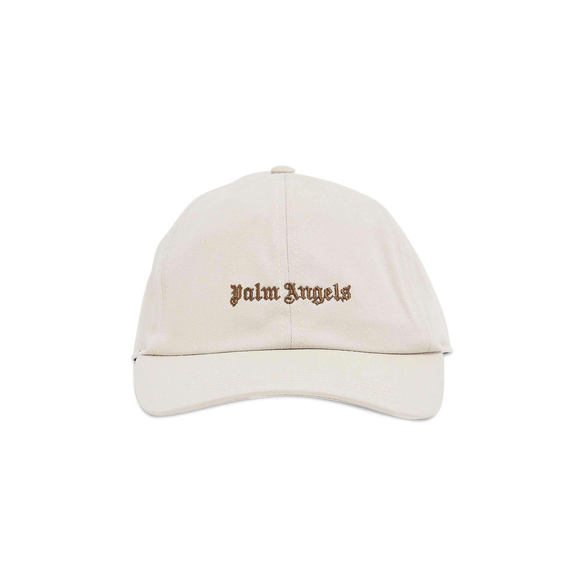 Buy Palm Angels Classic Logo Cap 'Beige/Golden Brown