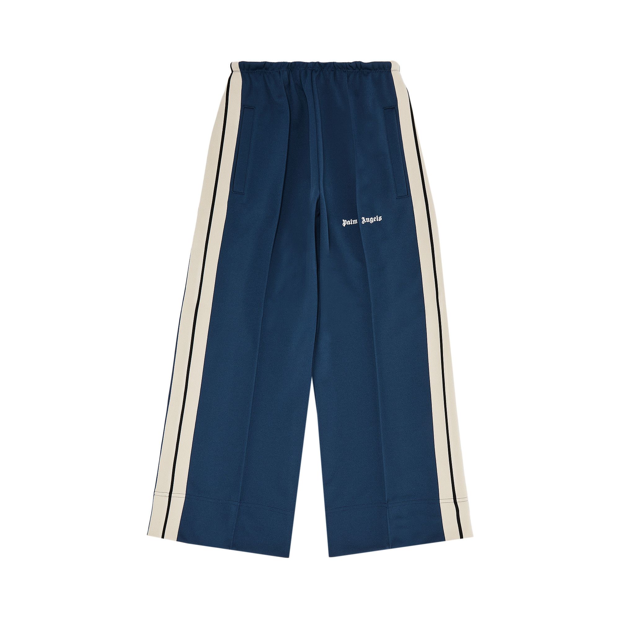 VIP【関税送料無料】希少 PALM ANGELS NAVY BLUE FLARED PANTS KIC_119-5022-00158-208_prod1?