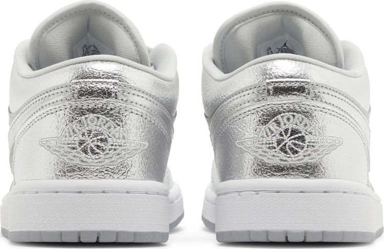 Wmns Air Jordan 1 Low SE Metallic Silver