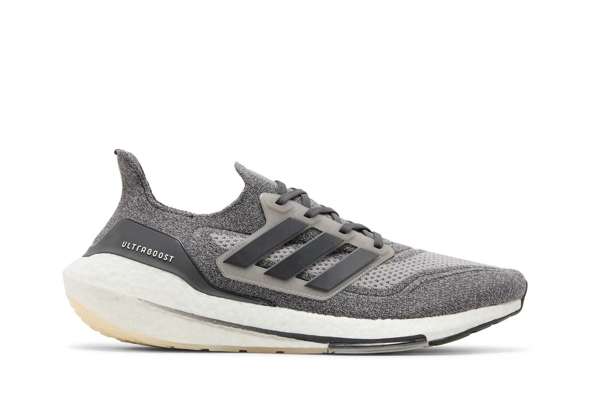 Adidas ultra boost solid grey white top