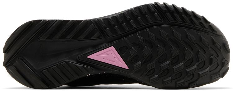 Nike Wmns React Pegasus Trail 4 GORE TEX Black Pink Chlorophyll