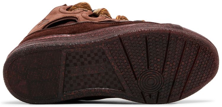 Lanvin Curb Sneakers Speckled Effect   Brown