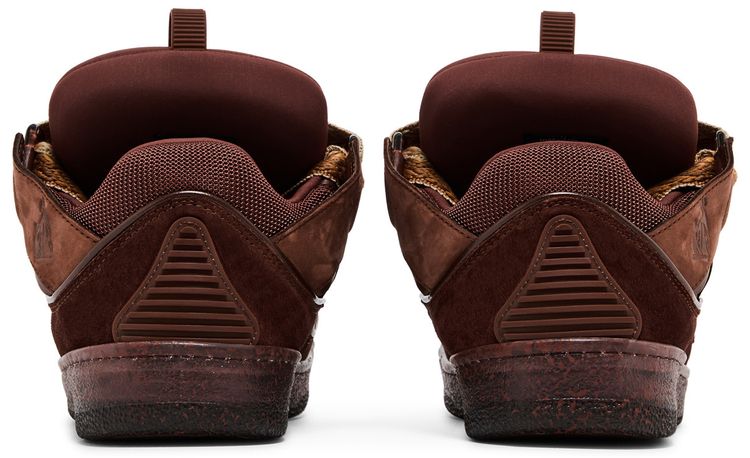 Lanvin Curb Sneakers Speckled Effect   Brown