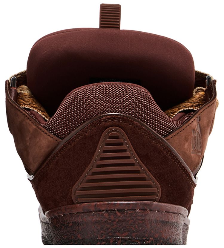 Lanvin Curb Sneakers Speckled Effect   Brown