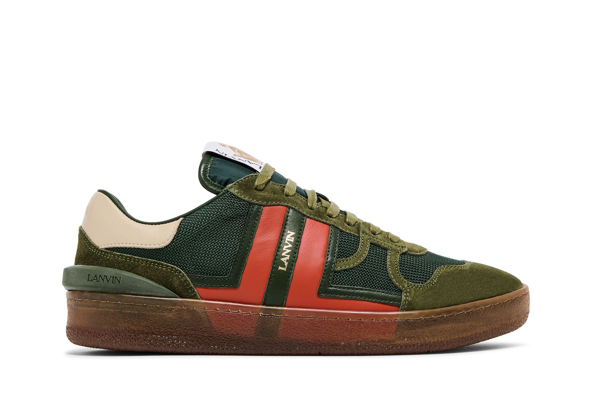 スニーカー LANVIN CLAY SNEAKERS WITH TRANSLUCID SOLE Lanvin Clay Sneakers With Translucid Sole for Men | Lyst