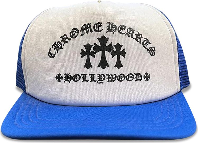 Chrome Hearts King Taco Trucker Hat BlueWhite