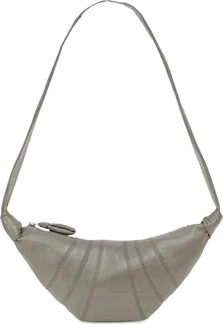 Lemaire Soft Nappa Small Croissant Bag Dark Sage