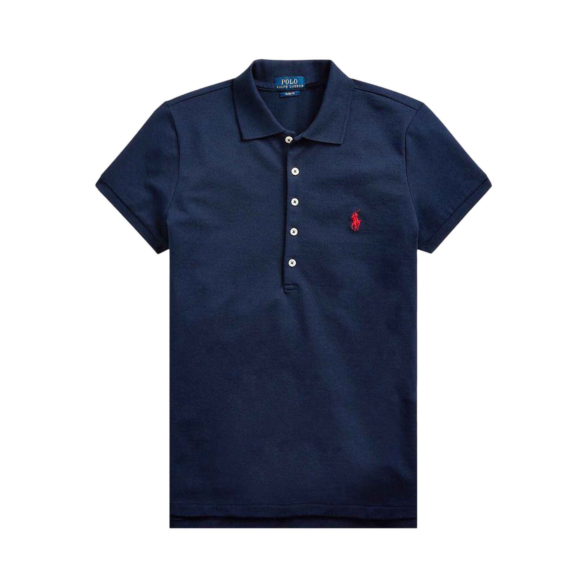 Buy Polo Ralph Lauren Julie Short Sleeve Polo Shirt Newport Navy 211870245002 NEWP GOAT