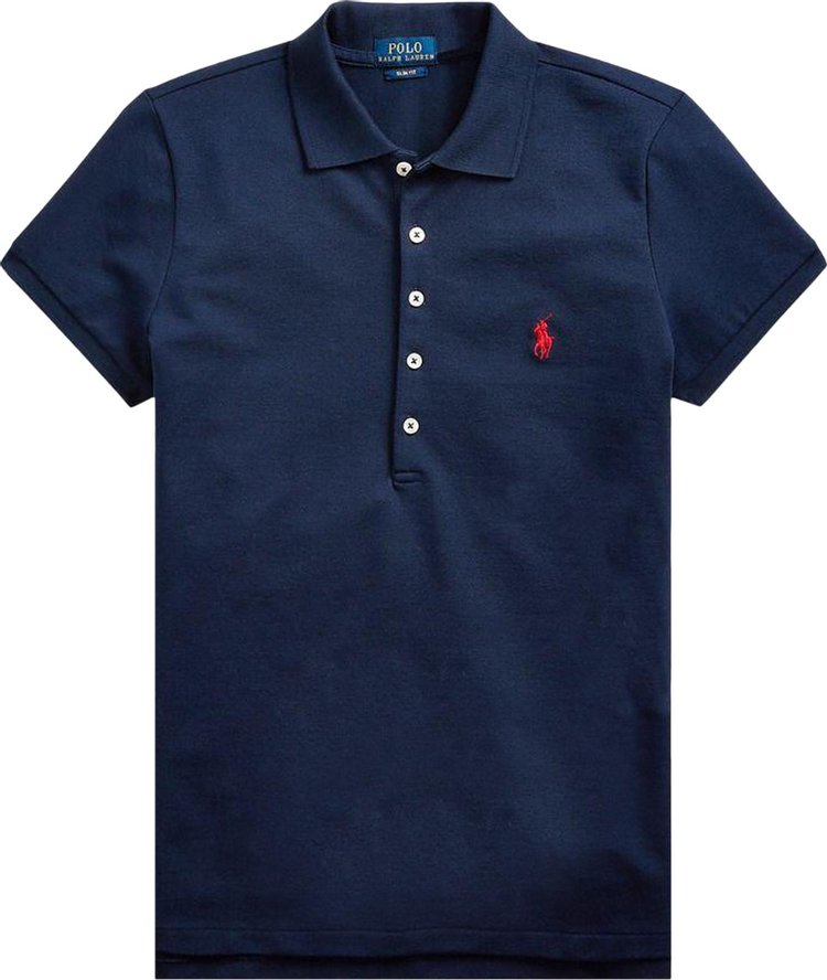 Polo Ralph Lauren Julie Short Sleeve Polo Shirt Newport Navy