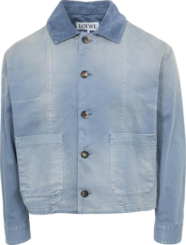 Loewe Workwear Jacket China Blue Washed