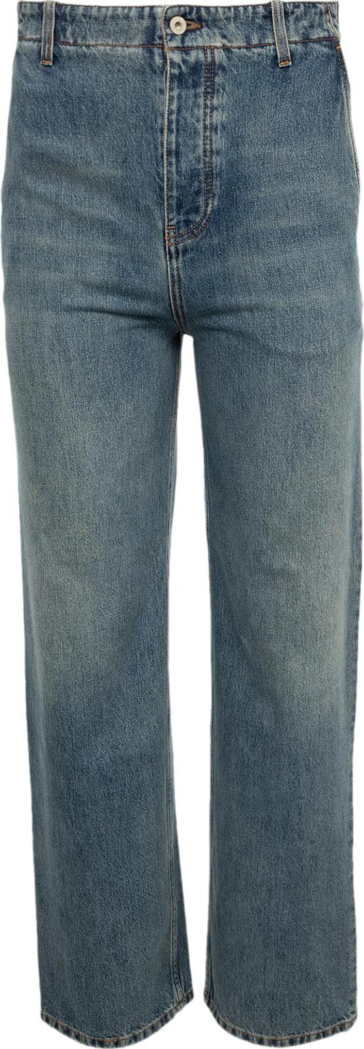 Loewe Baggy Jeans Washed Denim