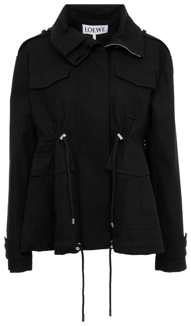 Loewe Short Parka Black