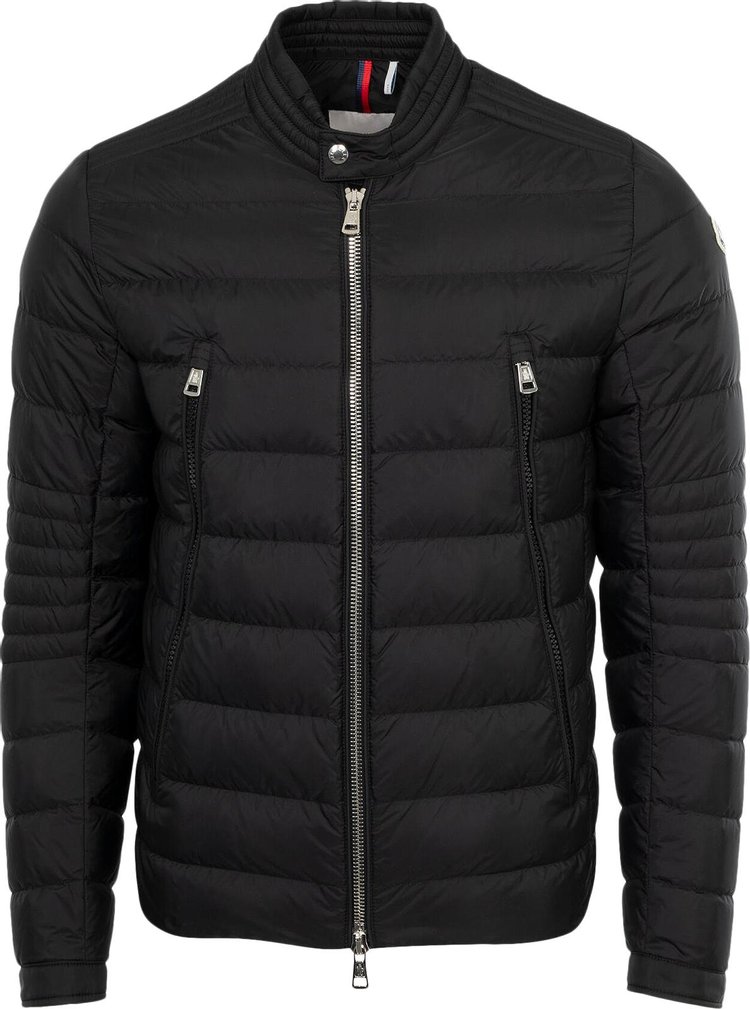 Moncler Amiot Biker Jacket Black