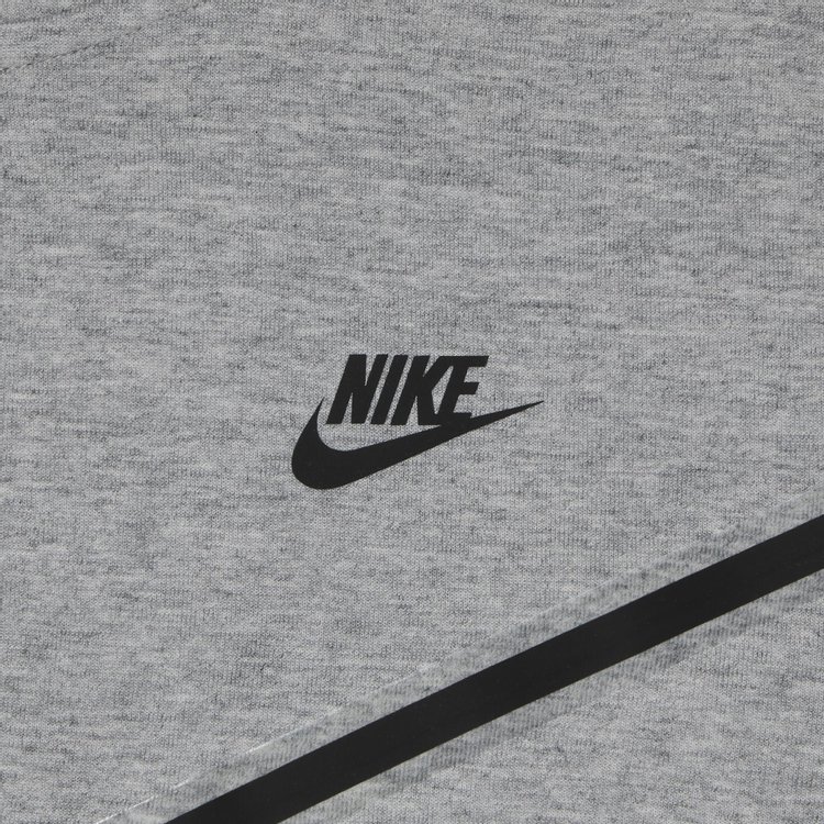 Nike Tech Fleece Full Zip Hoodie Heather Grey