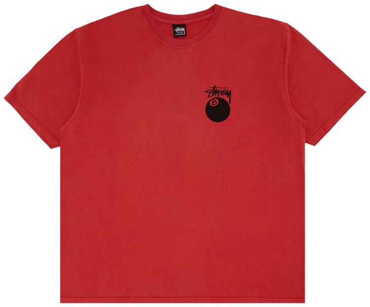 Stussy 8 Ball Tee Guava