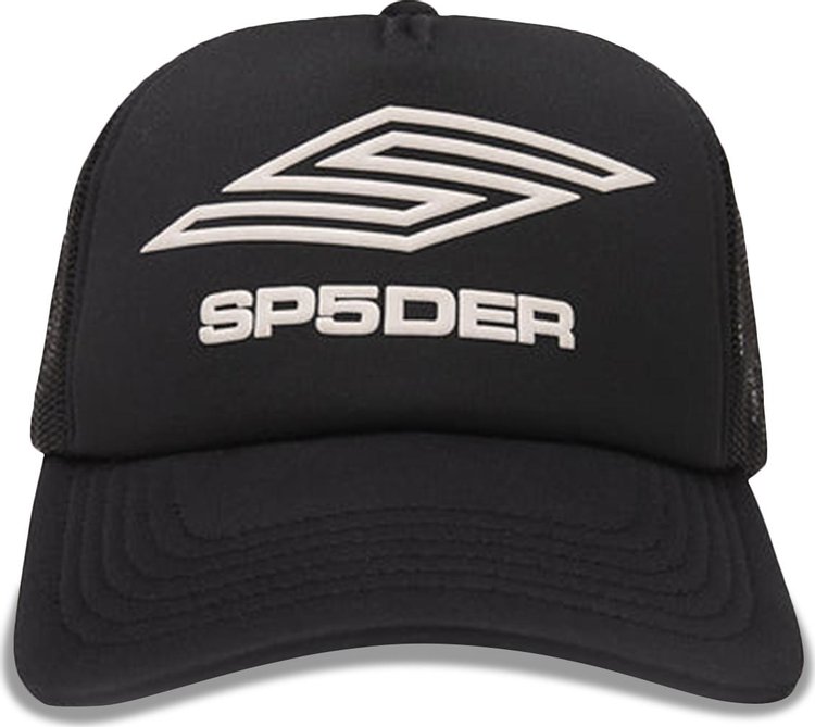 Sp5der Pro Trucker Hat Black