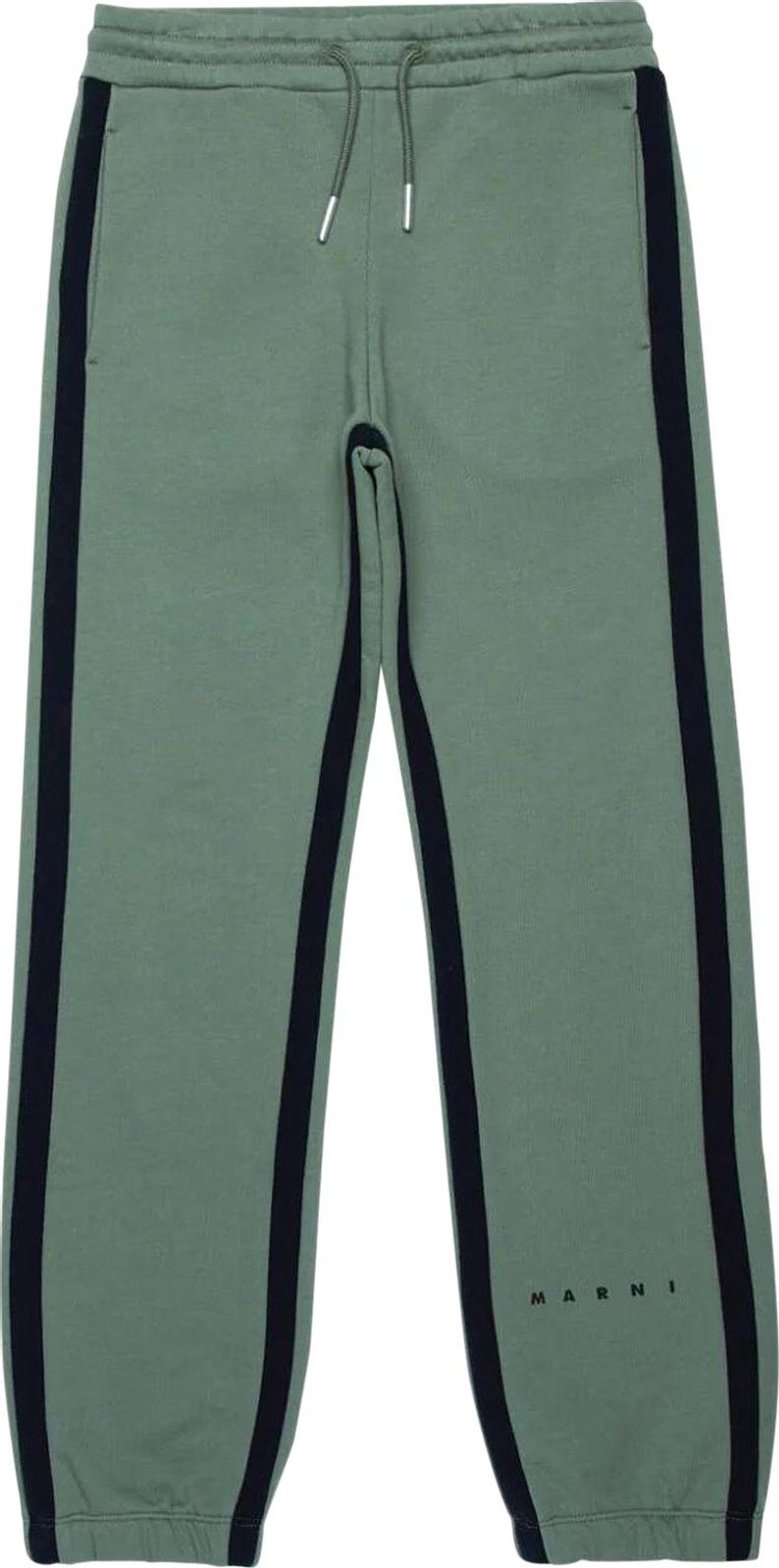 Marni Kids Sweatpants GreenBlack