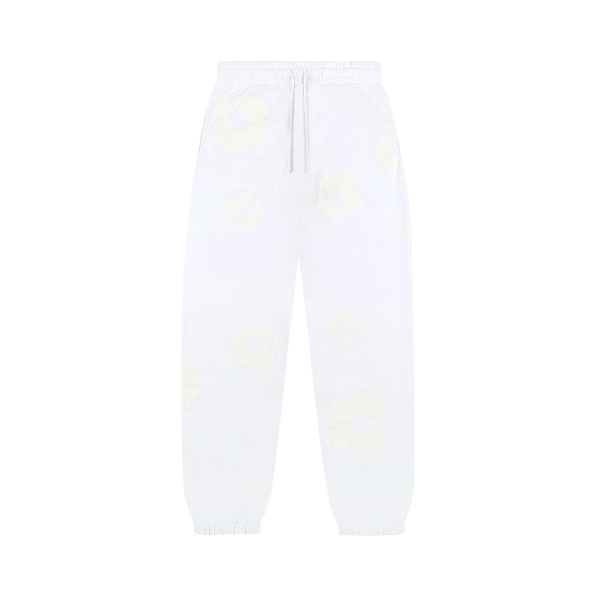 Buy Denim Tears Mono Cotton Wreath Sweatpants 'White